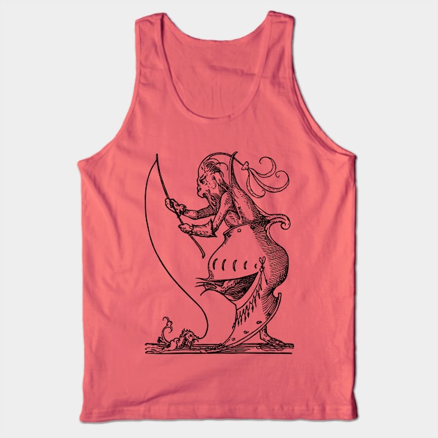 Grotesque #89 The Drolatic Dreams of Pantagruel (1565) Tank Top by n23tees